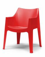 Модерен стол червен