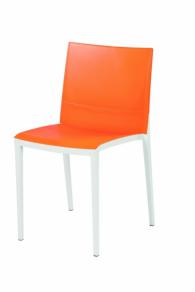 Модерен оранжев стол